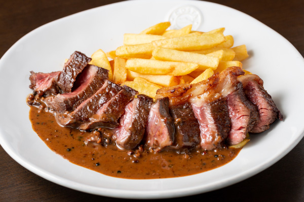 築地のブラッスリーカフェ & Ovo(アンド オーヴォ)ディナーメニュー