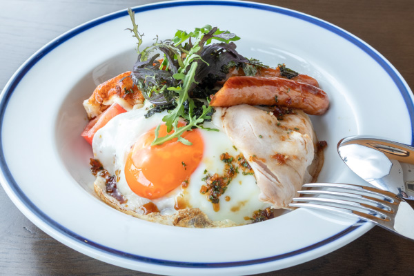 築地のブラッスリーカフェ & Ovo(アンド オーヴォ)モーニングメニュー